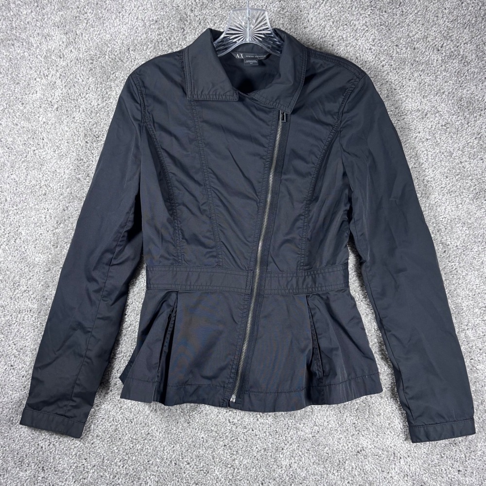 Armani Exchange Women's Black Utility Jacket